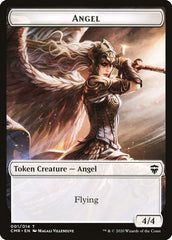 Angel // Soldier Double-Sided Token [Commander Legends Tokens] | Deep Dive Games St. Marys