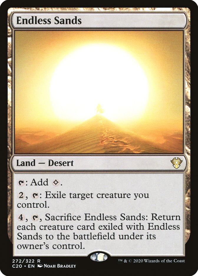 Endless Sands [Commander 2020] | Deep Dive Games St. Marys