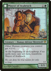 Mayor of Avabruck // Howlpack Alpha [Innistrad Prerelease Promos] | Deep Dive Games St. Marys