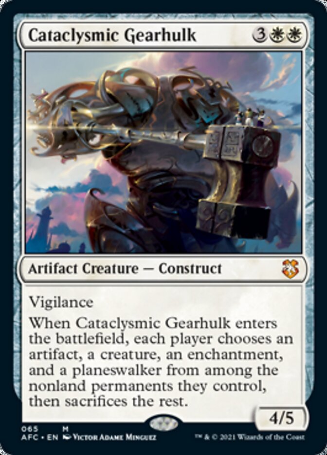 Cataclysmic Gearhulk [Dungeons & Dragons: Adventures in the Forgotten Realms Commander] | Deep Dive Games St. Marys