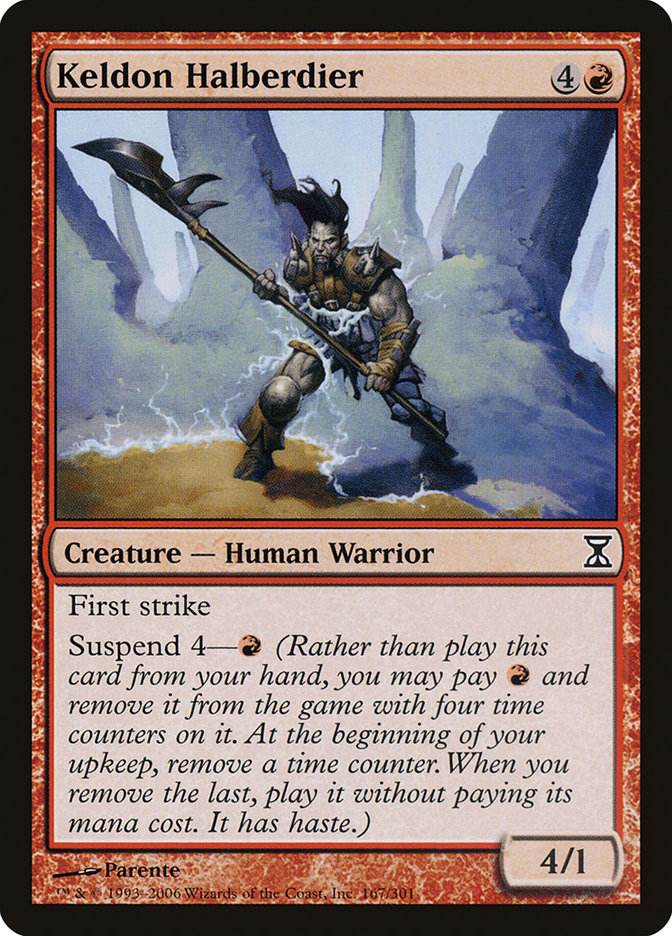 Keldon Halberdier [Time Spiral] | Deep Dive Games St. Marys