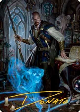 Mordenkainen Art Card (Gold-Stamped Signature) [Dungeons & Dragons: Adventures in the Forgotten Realms Art Series] | Deep Dive Games St. Marys