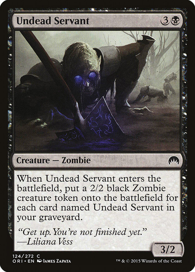 Undead Servant [Magic Origins] | Deep Dive Games St. Marys