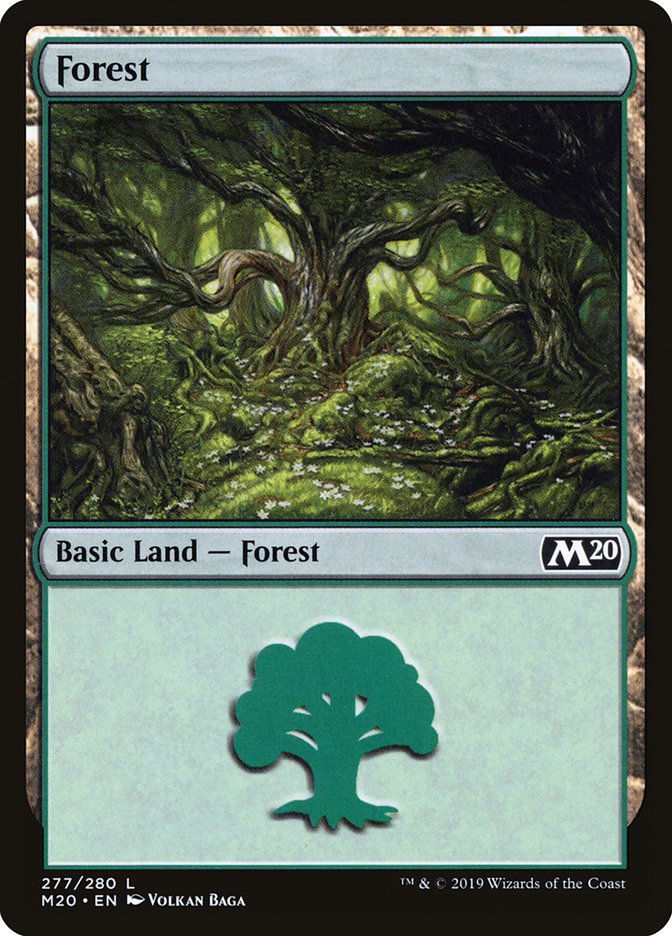 Forest (277) [Core Set 2020] | Deep Dive Games St. Marys