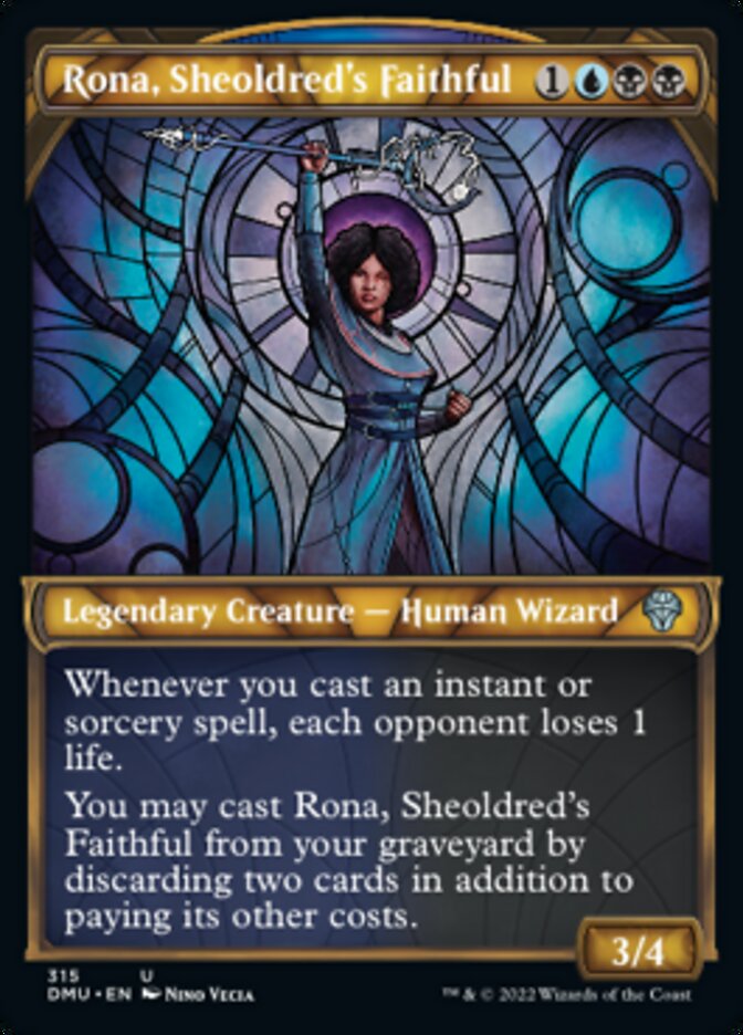 Rona, Sheoldred's Faithful (Showcase) [Dominaria United] | Deep Dive Games St. Marys