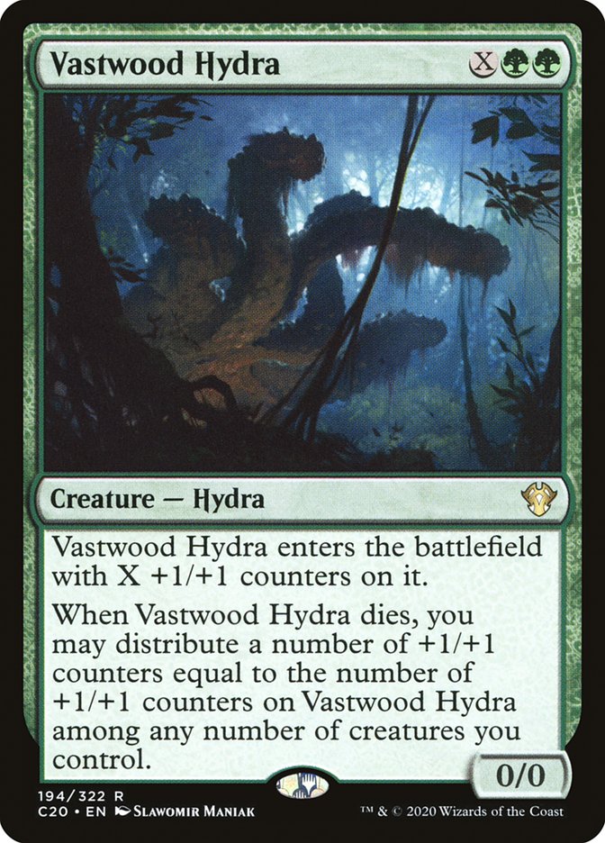 Vastwood Hydra [Commander 2020] | Deep Dive Games St. Marys