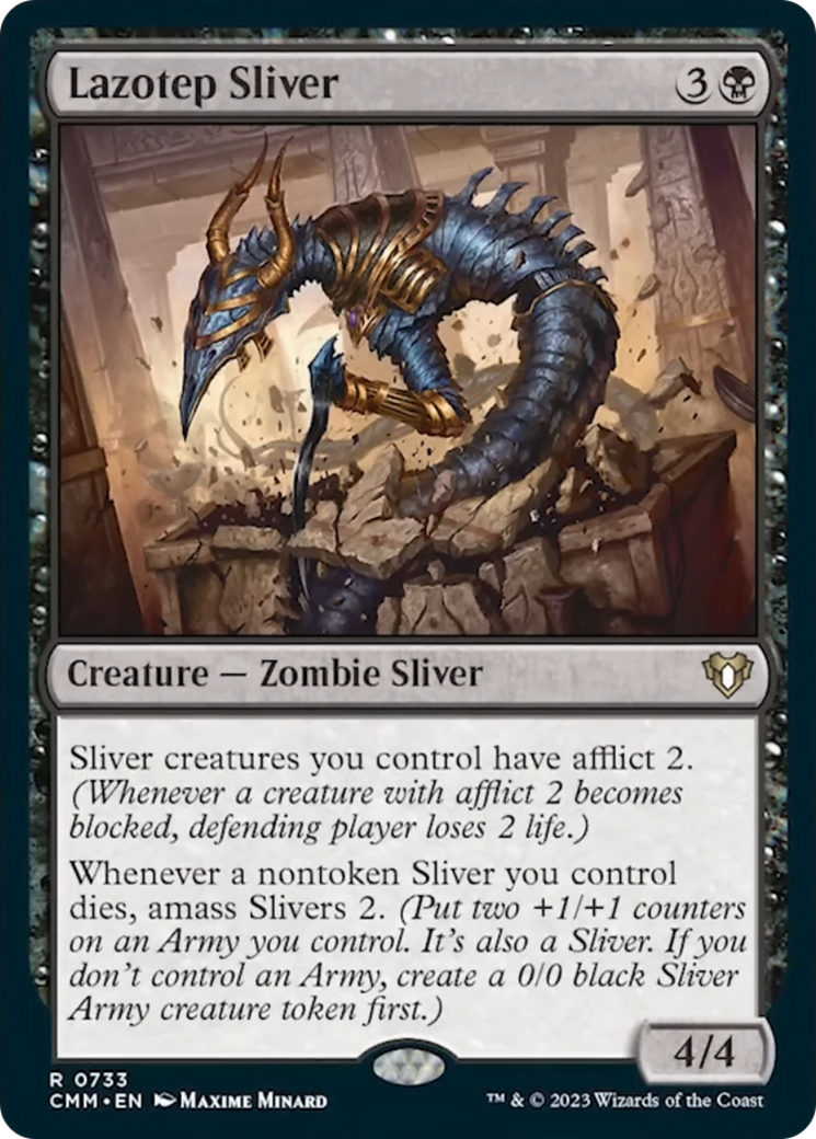 Lazotep Sliver [Commander Masters] | Deep Dive Games St. Marys