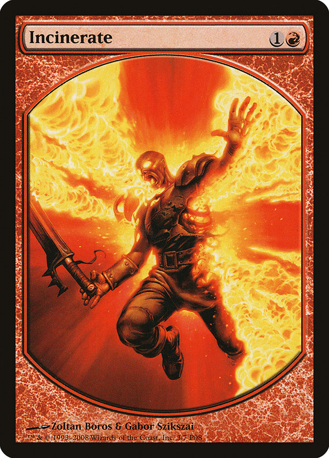 Incinerate [Magic Player Rewards 2008] | Deep Dive Games St. Marys