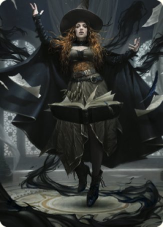 Tasha, the Witch Queen Art Card (41) [Commander Legends: Battle for Baldur's Gate Art Series] | Deep Dive Games St. Marys