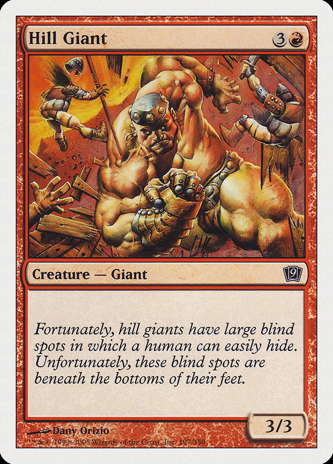Hill Giant [Ninth Edition] | Deep Dive Games St. Marys