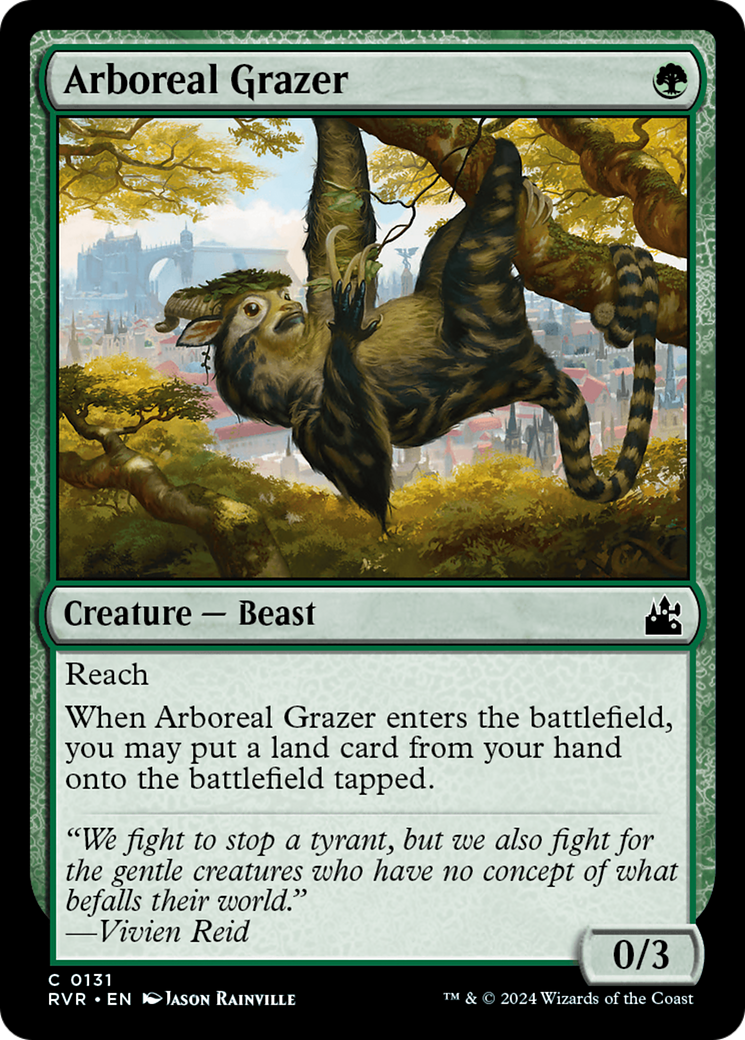 Arboreal Grazer [Ravnica Remastered] | Deep Dive Games St. Marys