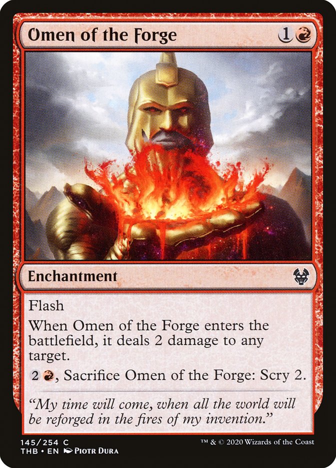 Omen of the Forge [Theros Beyond Death] | Deep Dive Games St. Marys