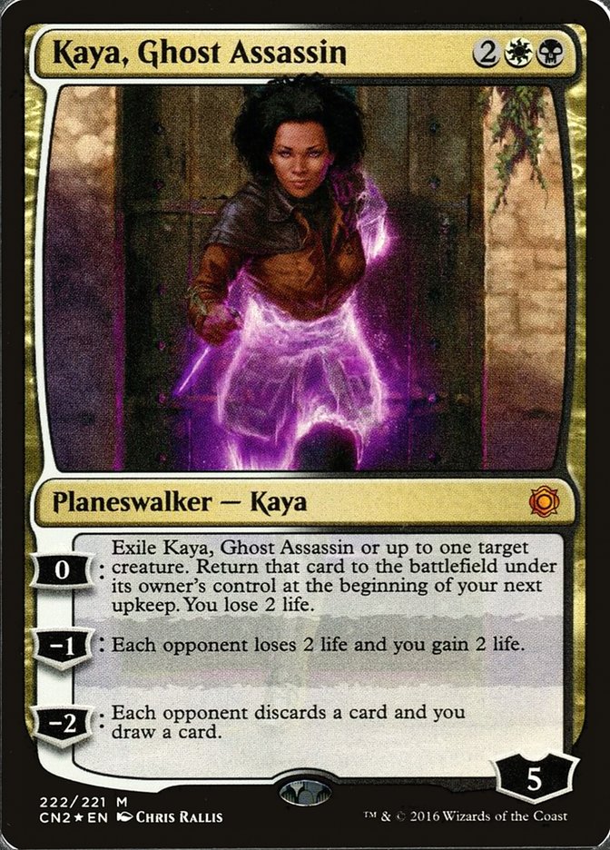 Kaya, Ghost Assassin (222/221) [Conspiracy: Take the Crown] | Deep Dive Games St. Marys