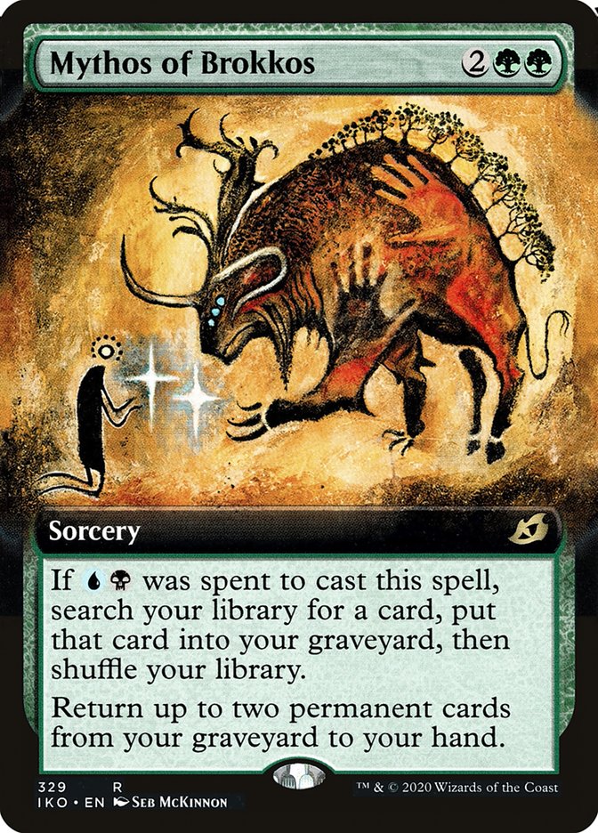 Mythos of Brokkos (Extended Art) [Ikoria: Lair of Behemoths] | Deep Dive Games St. Marys