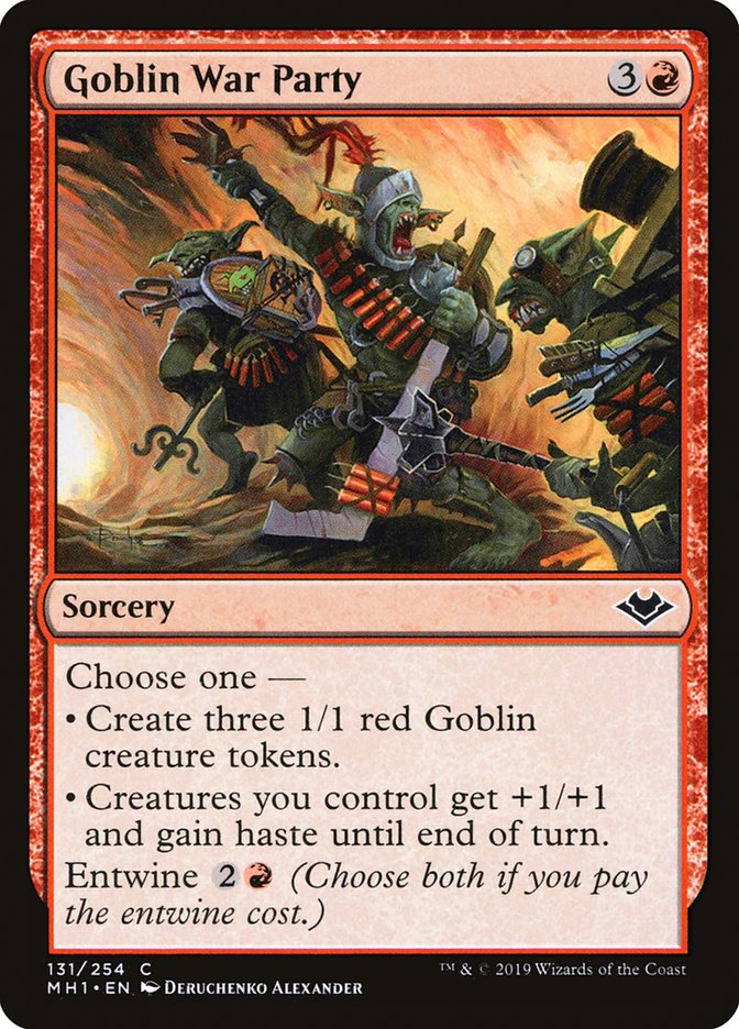 Goblin War Party [Modern Horizons] | Deep Dive Games St. Marys