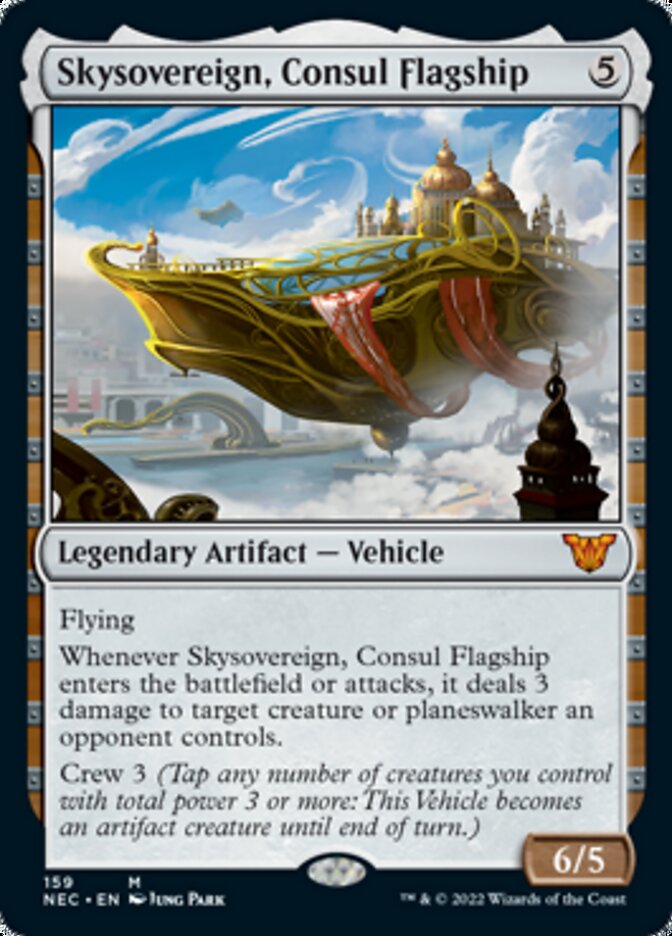 Skysovereign, Consul Flagship [Kamigawa: Neon Dynasty Commander] | Deep Dive Games St. Marys