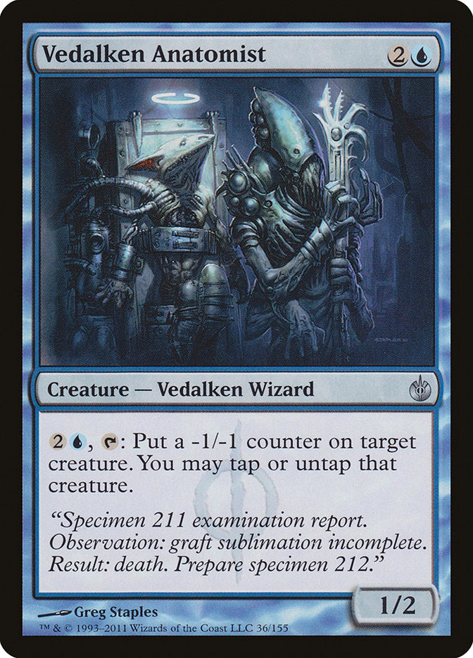 Vedalken Anatomist [Mirrodin Besieged] | Deep Dive Games St. Marys
