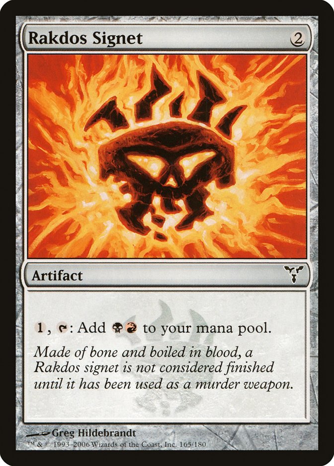 Rakdos Signet [Dissension] | Deep Dive Games St. Marys