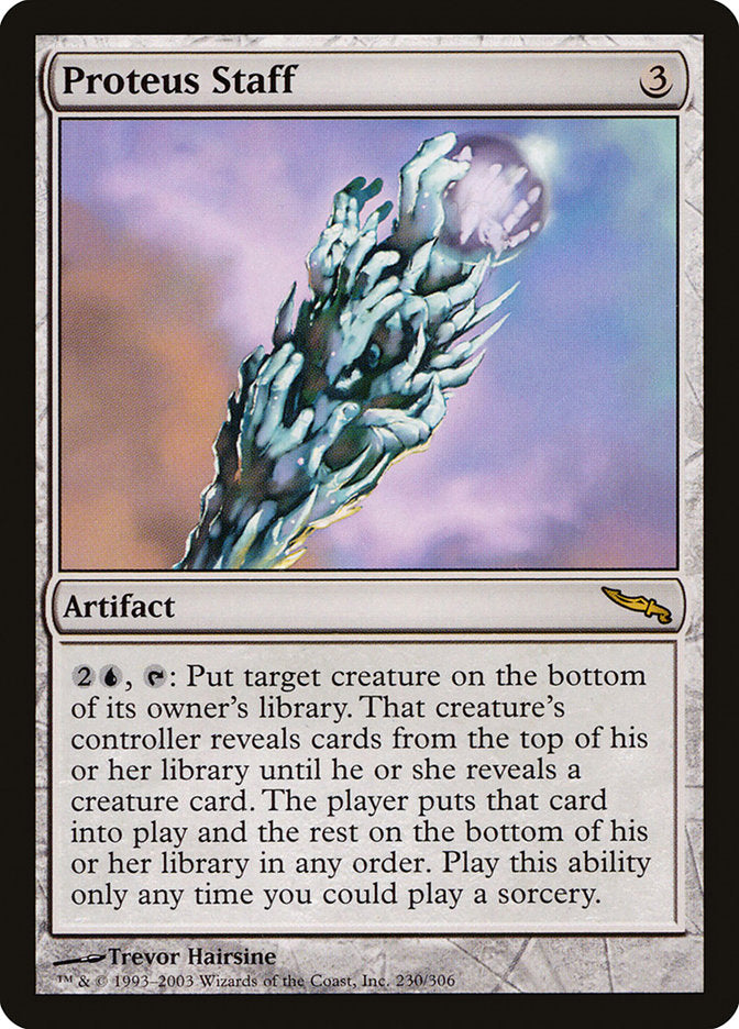 Proteus Staff [Mirrodin] | Deep Dive Games St. Marys