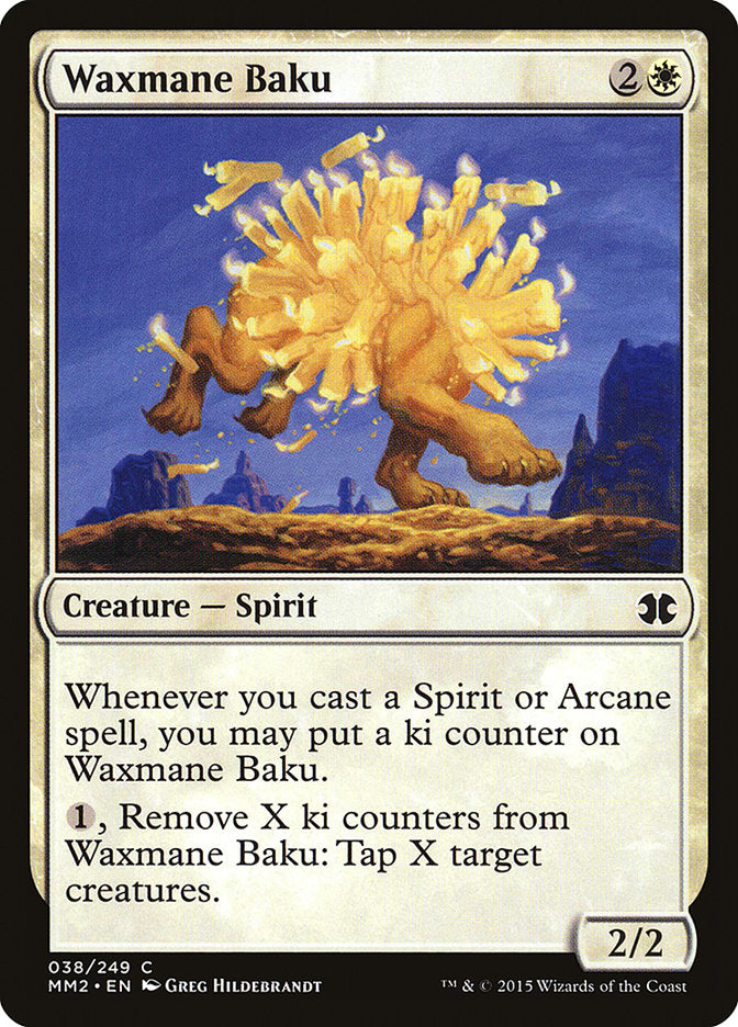 Waxmane Baku [Modern Masters 2015] | Deep Dive Games St. Marys