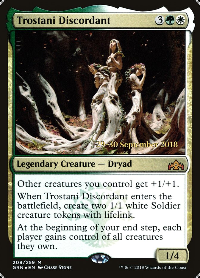 Trostani Discordant [Guilds of Ravnica Prerelease Promos] | Deep Dive Games St. Marys