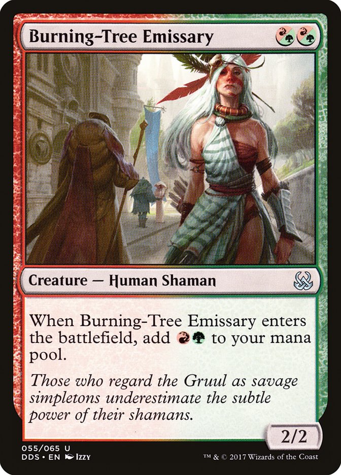 Burning-Tree Emissary [Duel Decks: Mind vs. Might] | Deep Dive Games St. Marys