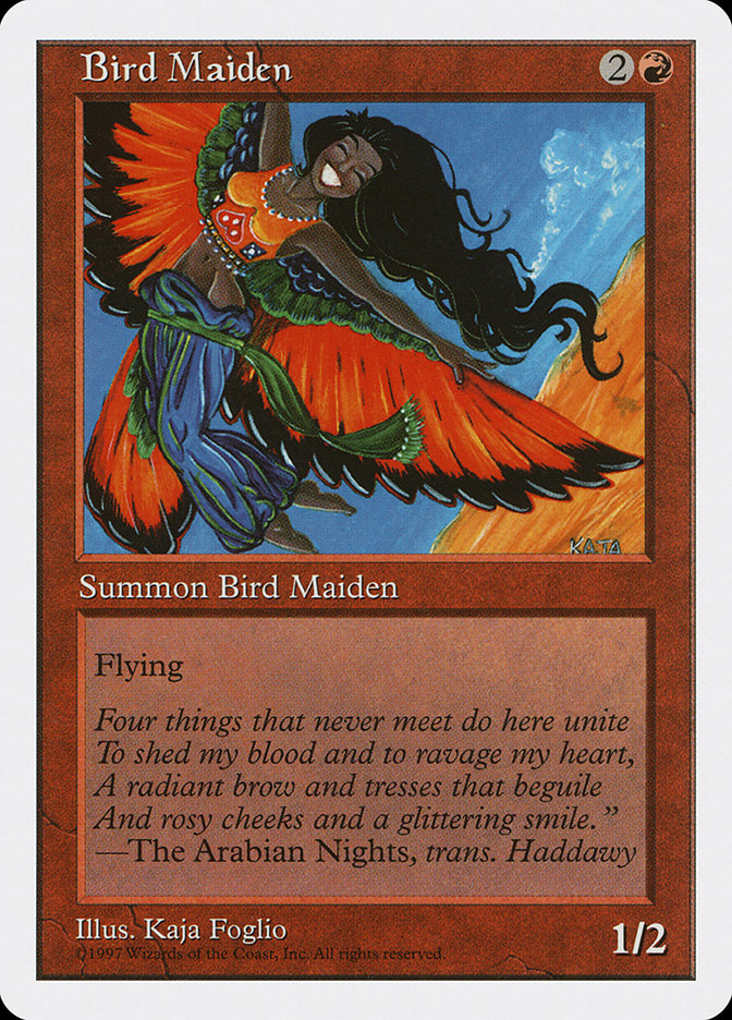 Bird Maiden [Fifth Edition] | Deep Dive Games St. Marys