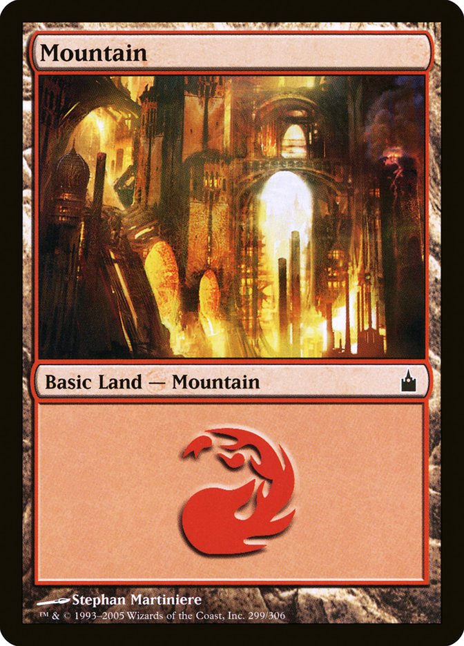 Mountain (299) [Ravnica: City of Guilds] | Deep Dive Games St. Marys