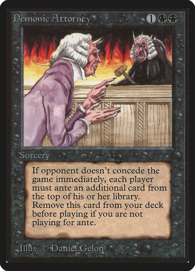 Demonic Attorney [Beta Edition] | Deep Dive Games St. Marys
