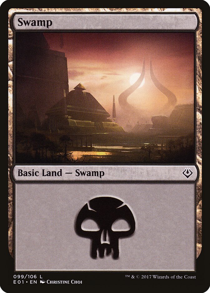 Swamp (99) [Archenemy: Nicol Bolas] | Deep Dive Games St. Marys