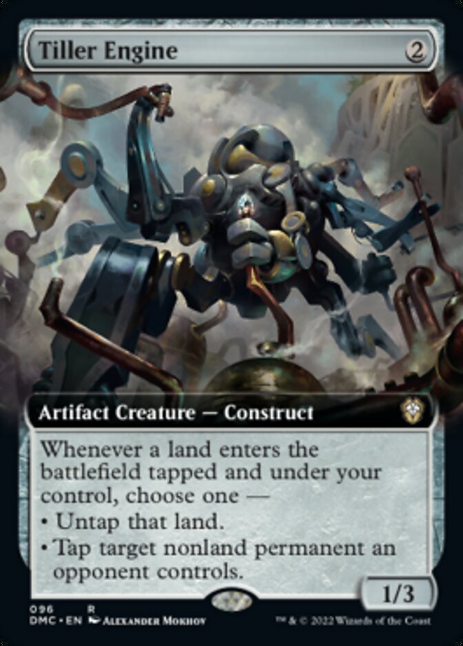 Tiller Engine (Extended Art) [Dominaria United Commander] | Deep Dive Games St. Marys