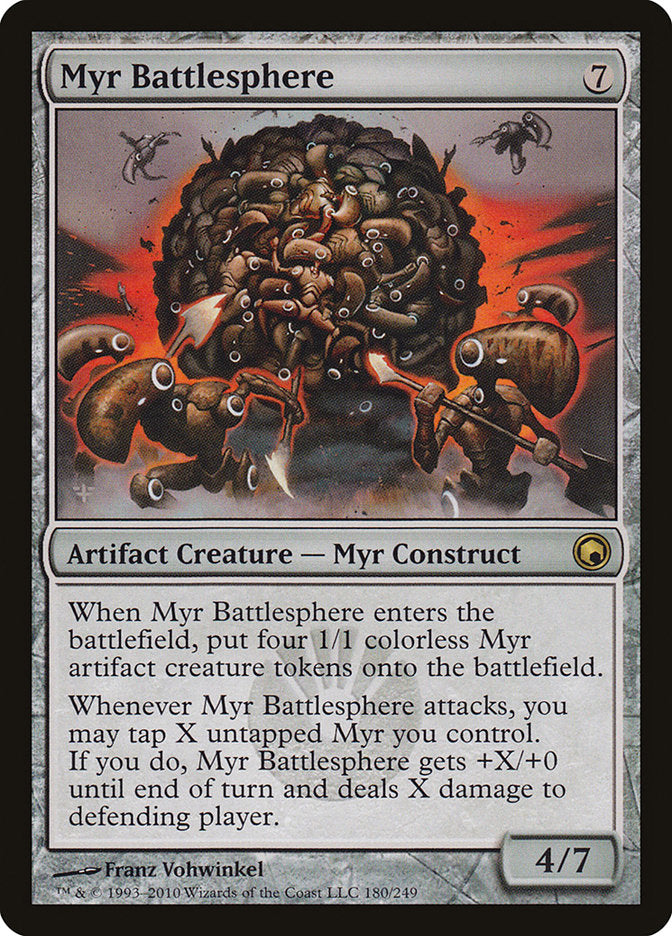 Myr Battlesphere [Scars of Mirrodin] | Deep Dive Games St. Marys