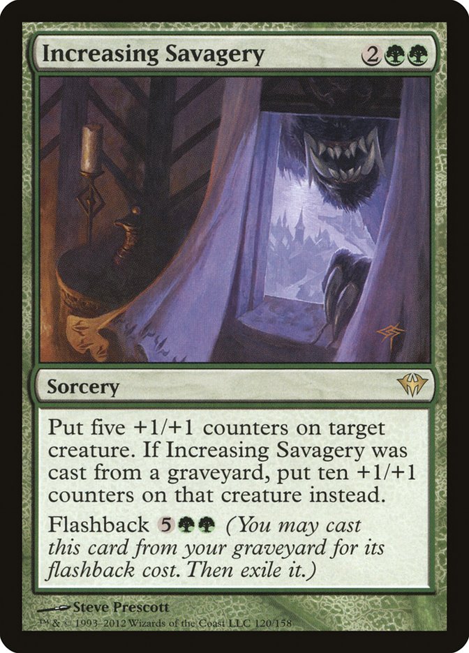 Increasing Savagery [Dark Ascension] | Deep Dive Games St. Marys