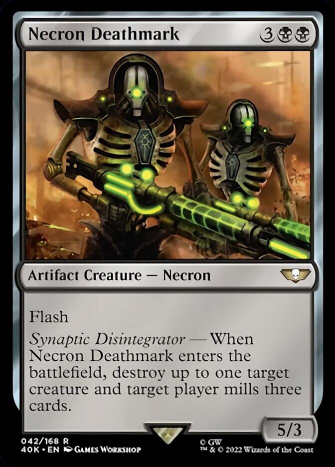 Necron Deathmark (Surge Foil) [Warhammer 40,000] | Deep Dive Games St. Marys