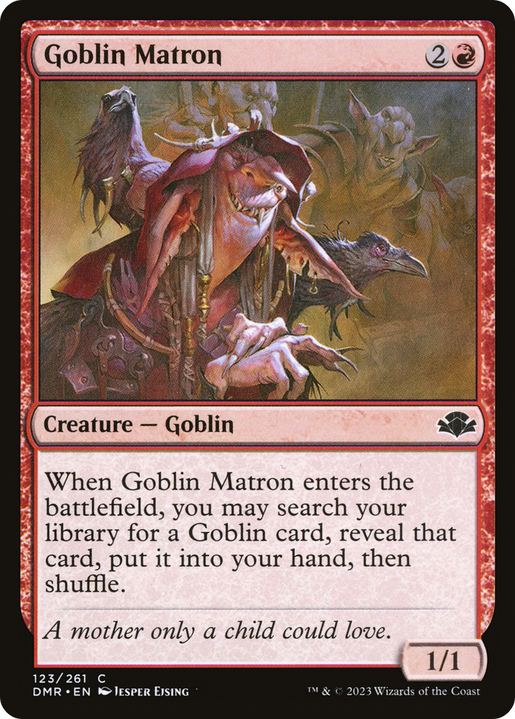 Goblin Matron [Dominaria Remastered] | Deep Dive Games St. Marys