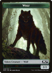 Zombie // Wolf Double-Sided Token [Game Night 2019 Tokens] | Deep Dive Games St. Marys