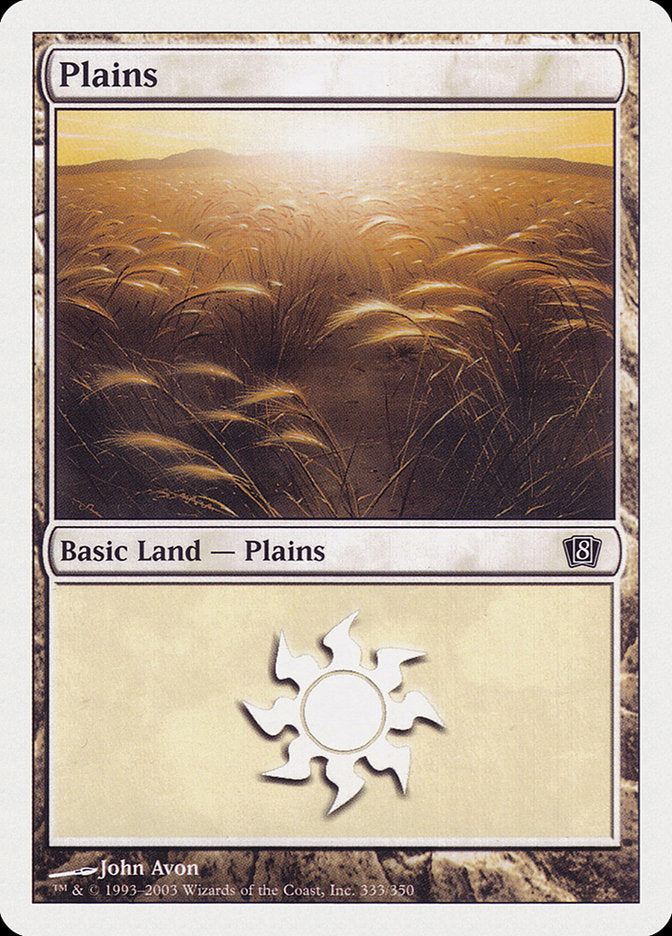 Plains (333) [Eighth Edition] | Deep Dive Games St. Marys