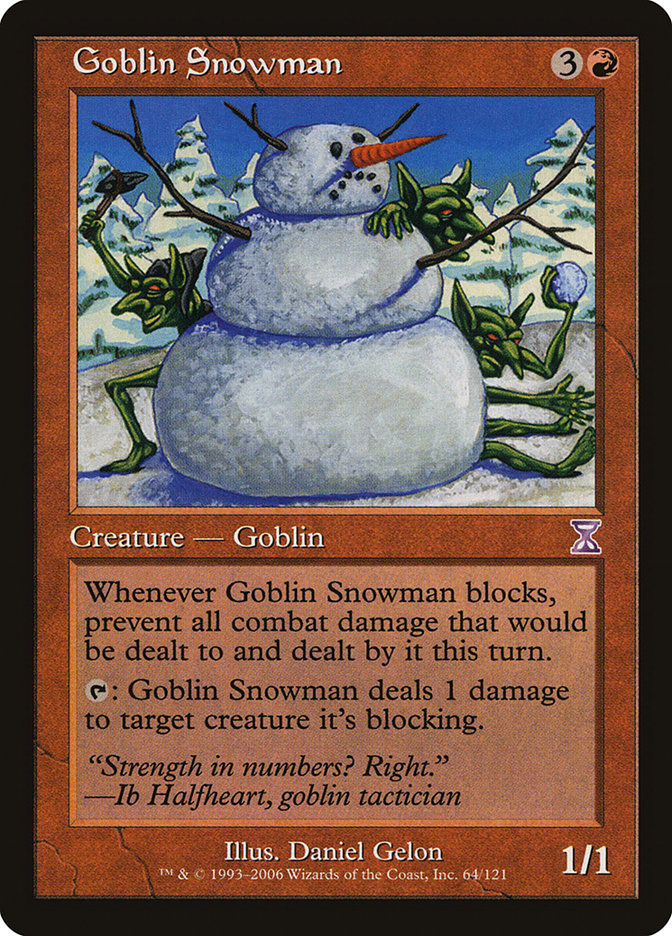 Goblin Snowman [Time Spiral Timeshifted] | Deep Dive Games St. Marys