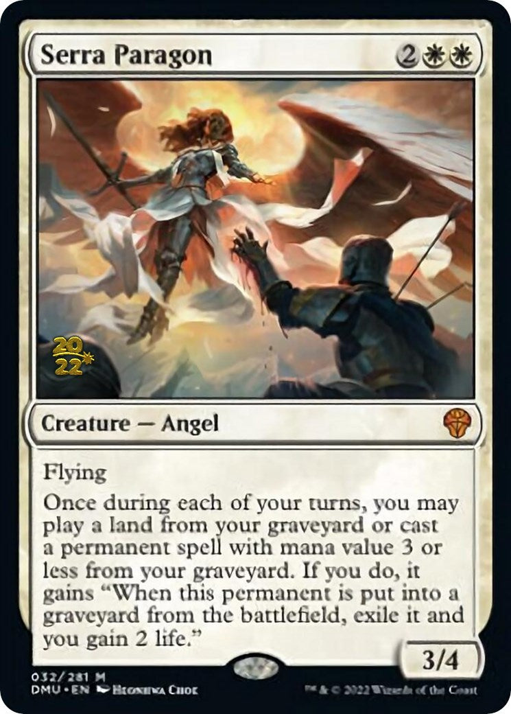 Serra Paragon [Dominaria United Prerelease Promos] | Deep Dive Games St. Marys