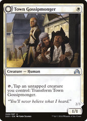 Town Gossipmonger // Incited Rabble [Shadows over Innistrad] | Deep Dive Games St. Marys