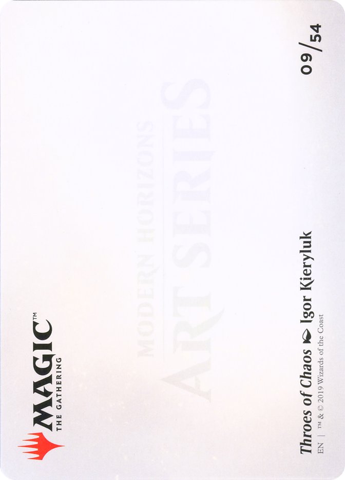 Throes of Chaos // Throes of Chaos [Modern Horizons Art Series] | Deep Dive Games St. Marys
