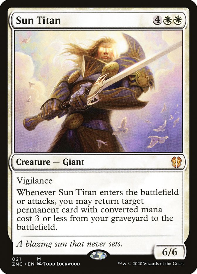 Sun Titan [Zendikar Rising Commander] | Deep Dive Games St. Marys