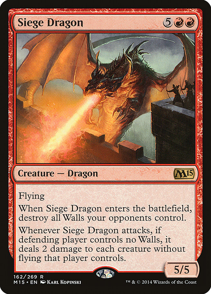 Siege Dragon [Magic 2015] | Deep Dive Games St. Marys