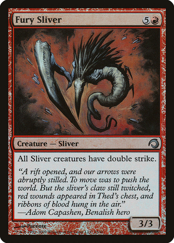 Fury Sliver [Premium Deck Series: Slivers] | Deep Dive Games St. Marys