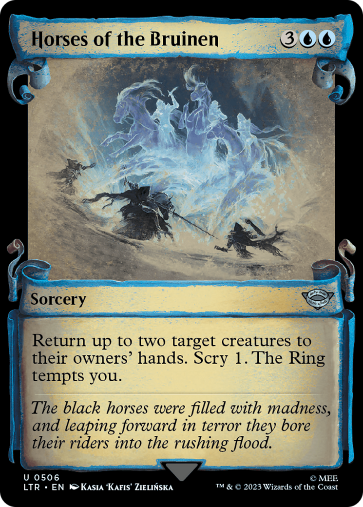 Horses of the Bruinen [The Lord of the Rings: Tales of Middle-Earth Showcase Scrolls] | Deep Dive Games St. Marys