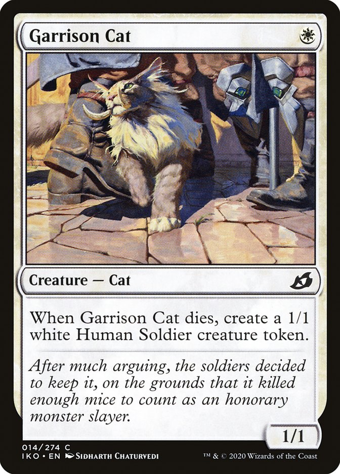 Garrison Cat [Ikoria: Lair of Behemoths] | Deep Dive Games St. Marys