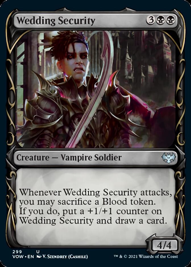 Wedding Security (Showcase Fang Frame) [Innistrad: Crimson Vow] | Deep Dive Games St. Marys