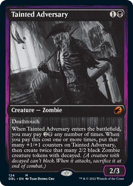 Tainted Adversary [Innistrad: Double Feature] | Deep Dive Games St. Marys