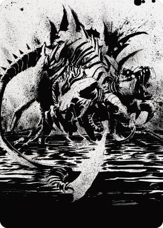 Karumonix, the Rat King Art Card [Phyrexia: All Will Be One Art Series] | Deep Dive Games St. Marys