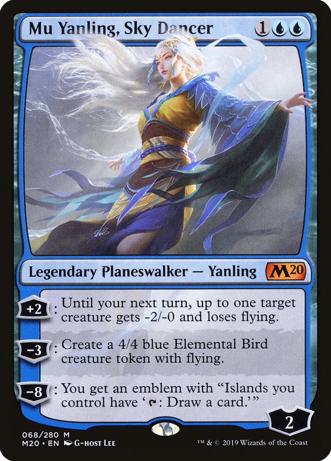 Mu Yanling, Sky Dancer [Core Set 2020] | Deep Dive Games St. Marys